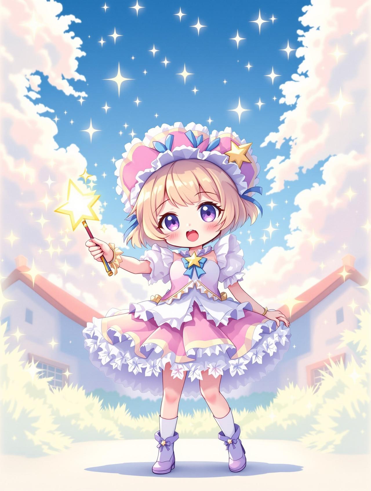 魔法少女的日常 - 搞笑漫画 魔法少女的日常 - 漫画封面